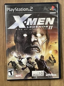 X-Men: Legends 2 Rise of Apocalypse - Sony PlayStation 2 Disc und Handbuch - Bild 1 von 4