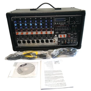 Peavey PVI8500 8-Channel Powered Mixer - Picture 1 of 14