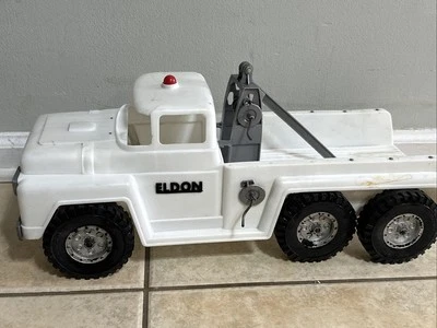 Grúa/remolcador Ford grande 21” vintage de plástico Eldon años 50/60 - piezas/restauración Foto 1 de 4