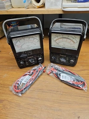 Set Of Simpson  260 series 5  And 5M Analog VOMs  (Both Working) With Leads - Image 1 of 4