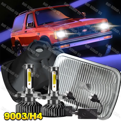 Faro luces altas/bajas para 82-93 Chevy S10 Blazer GMC S15 7X6 Foto 1 de 4