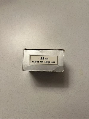 Macro 55mm Close-Up Lenses Set Of 3 (+1, +2, And +3) — Made In Japan - Image 1 of 3