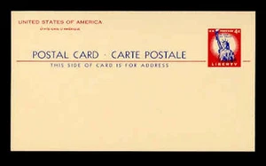 WHOLESALE - UX45 (4c LIBERTY) MINT POSTAL CARD x 10 - Picture 1 of 2