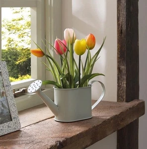 NEXT - Artificial Tulips In Watering Can - Home Decor - Picture 1 of 2