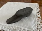 Antique+PEWTER+Shoe+Shaped+SNUFF+BOX