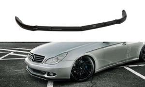 Front Diffuser Diffusor Maxton Design Gloss for Mercedes Cls W219 Standard PFL - Picture 1 of 8