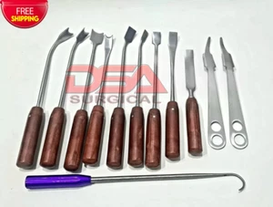 Strumenti ortopedici periacetabolari per osteotamia set di 12 pezzi - Foto 1 di 3