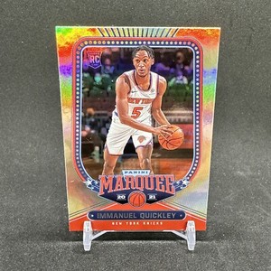Immanuel Quickley 2020-21 Chronicles Marquee Rookie RC New York Knicks No. 264