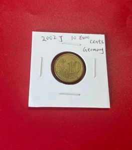 2002-J  Germany 10 Euro Cents Coin - Nice World Coin !!! - Picture 1 of 2