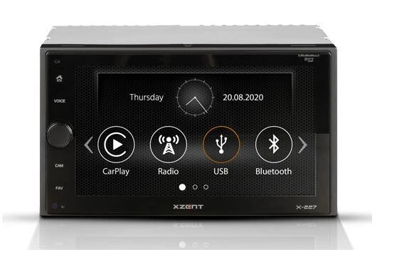  XZENT X-227 - 2-DIN DAB+ Infotainer - Bild 1 von 1