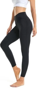 Women's Casual Bootleg Yoga Pants V Crossover High Waisted Flare Workout Size XS - Picture 1 of 5