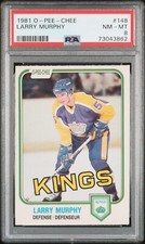 1981 O-PEE-CHEE #148 LARRY MURPHY RC PSA NM-MT 8