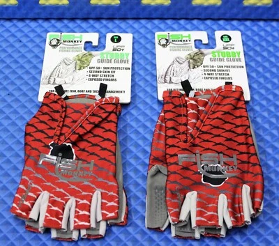 Guante guía rechoncho Fish Monkey Performance FM18-REDFISH- ¡ELIGE TU TALLA! Foto 1 de 4