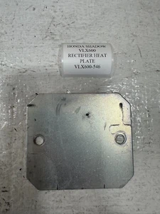 88-07 Honda Shadow VLX600 Rectifer Regulator Back Plate - Picture 1 of 2