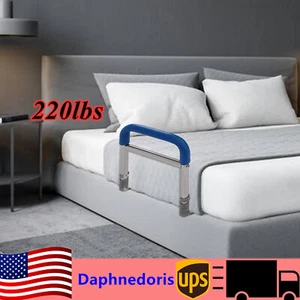 Bed Safety Rails Handrail Grab Bar Bedside Handrail for Elderly Assist Rail - Picture 1 of 9
