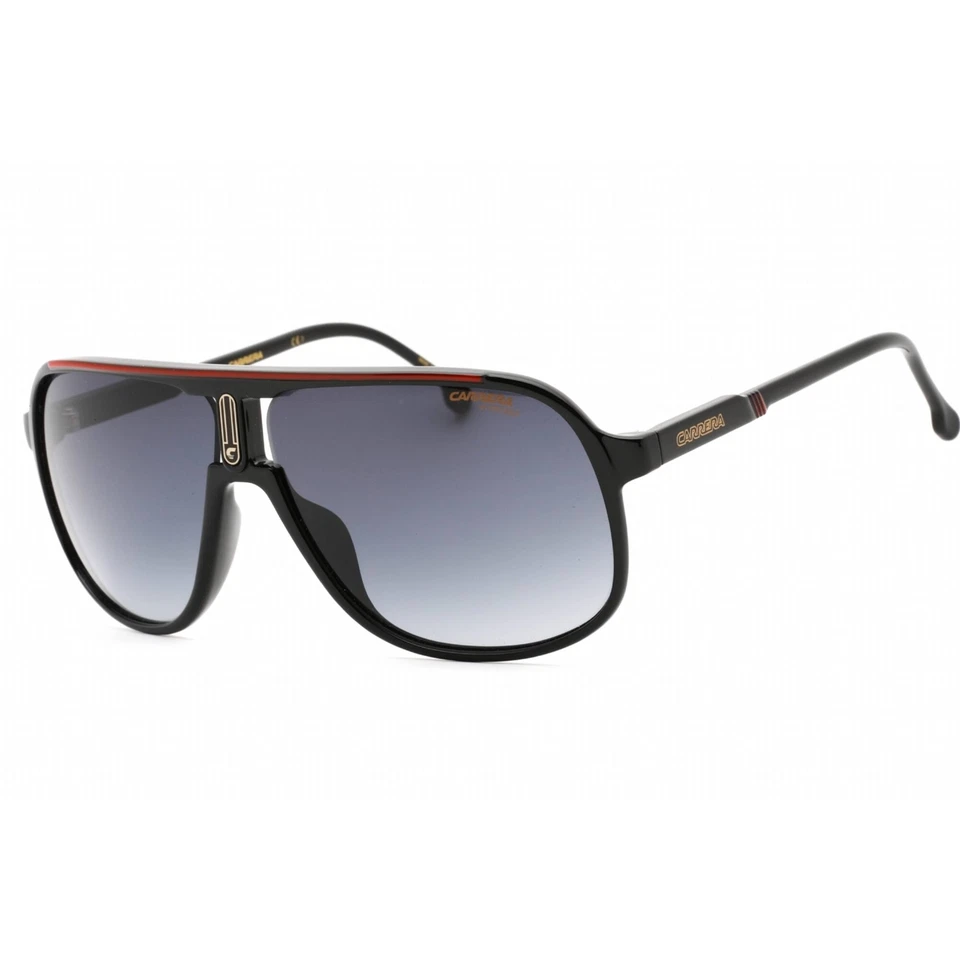 Carrera Men's 62mm Black Red Sunglasses CA1047-S-OIT-9O