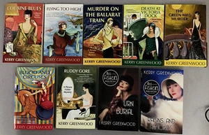 Phryne Fisher Mystery Series, Bücher 1 - 9, von Kerry Greenwood, Taschenbücher - Bild 1 von 5