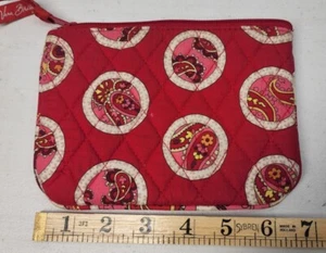 CUSTODIA FODERATA COSMETICA VERA BRADLEY ROSY POSES PICCOLA ZIP - Foto 1 di 6