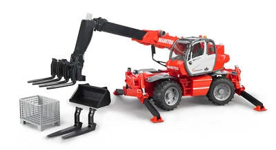 Manitou Telescopic Loader MRT 2150 Bruder Toy Car Model 1/16 1:16 - Image 1 of 4