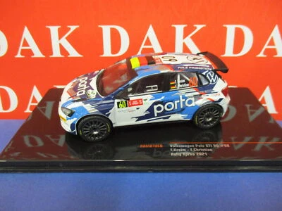 Die cast 1/43 Modellino Auto Volkswagen Polo GTI R5 Rally Ypres 2021 F. Kreim - Immagine 1 di 4