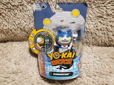 Yo-Kai Watch ~ ROBONYAN  ~ 2 1/2" Medal Moment Figure ~ by Hasbro - Image 1 of 3