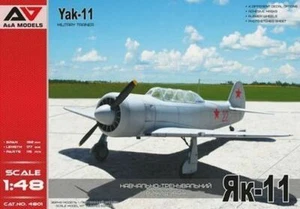 A&A Modelos 4801 Yakovlev Yak-11 Entrenador Militar, Kit Modelo Plástico Escala 1:48 - Imagen 1 de 12