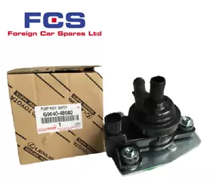 NEW GENUINE LEXUS RX400H / HIGHLANDER KLUGER WATER PUMP W/MOTOR ASSY G9040-48080 - Picture 1 of 5