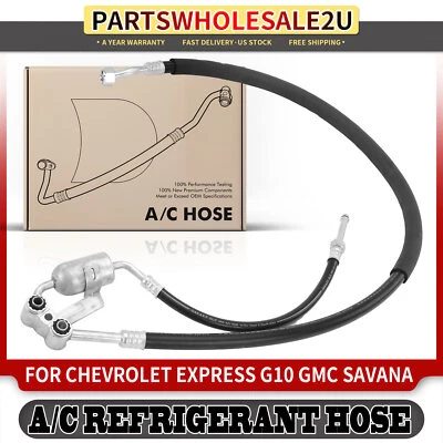 Conjunto de línea de mangueras de colector de aire acondicionado para Chevrolet Express 1500 G10 GMC Savana 1500 Foto 1 de 4