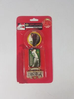 Juego de imanes Tiger Woods colección abierta británica 3 piezas cubierta superior PGA Foto 1 de 4