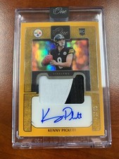 2022 Panini One KENNY PICKETT Premium Rookie Auto RPA /49 RC #128 Steelers! 🔥