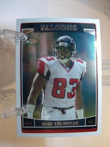 2006 Topps Chrome Football Karte #34 Alge Crumpler (2049) - Bild 1 von 2