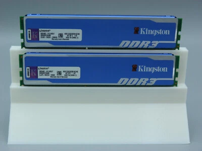 2x 2GB Kingston Hyper X azul. KHX1333C9D3B1K2/4G 4GB DDR3 1333MHz PC3-10600U RAM - Imagen 1 de 2