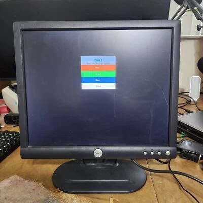 DELL E173FPC 17" LCD Flat Panel Color Monitor with  Power Cables - Works TESTED - Image 1 of 4