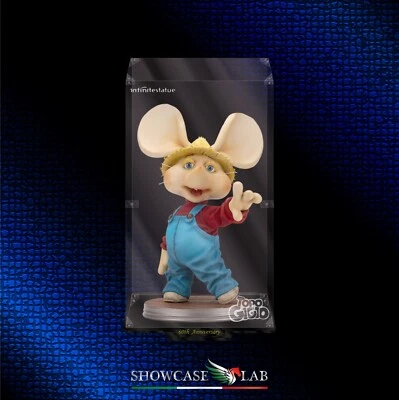 TECA IN PLEXIGLASS ACRILICO-SHOWCASE-TECA PER TOPO GIGIO by INFINITE-STATUA-NEW  - Immagine 1 di 4