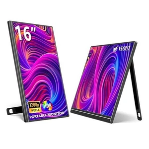 16" Portable Monitor, 1920×1200P IPS Laptop 16 inch V1 Black V1 1200P/60hz - Picture 1 of 7