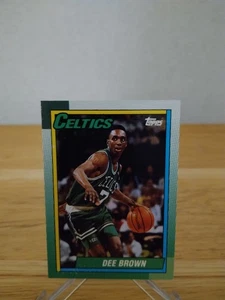 Archivos Topps 1992-93 - Dee Brown #131 Boston Celtics - Imagen 1 de 4