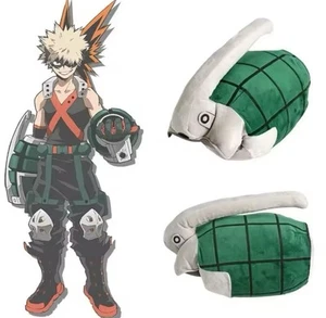 My Hero Academia Bakugou Gloves Wrist Soft Stuffed Plush Toys Cosplay Costume - Picture 1 of 8