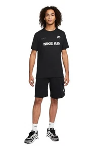 Nike NSW AIR 1 TEE Herren Rundhals Freizeit Baumwolle Sommer Retro Klassisch T-Shirt - Bild 1 von 5