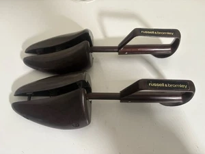 Russell & Bromley Shoe Stretchers Shoe Trees Vintage Dasco Medium Pair 2x Trees - Picture 1 of 6