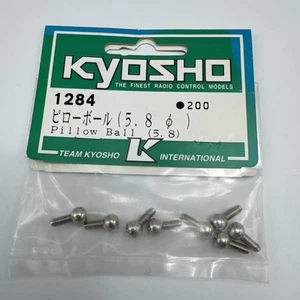 Vintage Kyosho 5.8mm Pillow Ball Set (8) Phillips Head 1284 - Picture 1 of 3