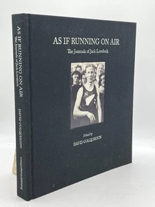 As If Running on Air Jack Lovelock Journals David Colquhoun Hardcover Athletics - Picture 1 of 2
