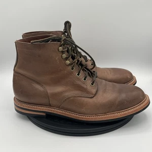 Grant Stone Men’s Size 11 Extra Wide Diesel Lace Up Boot Dune Chromexcel - Picture 1 of 10