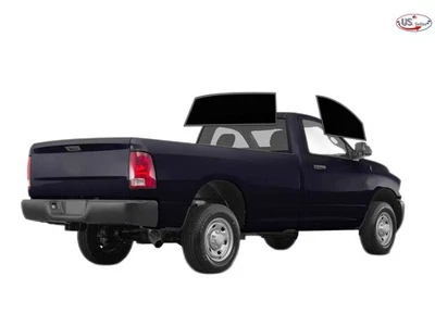 Kit de filme colorido para janela PreCut 2 camadas para 2010-2018 Ram 2500/3500 cabine regular - Imagem 1 de 4