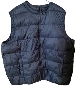 Swiss Tech Puffer Vest 3X (54-56) Dark Navy Quilted Full Zip Insulated Utility  - Bild 1 von 4