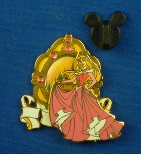 Prinzessin Aurora Dornröschen Glücklichste Feier Schloss Disney Pin # 53556 - Bild 1 von 3