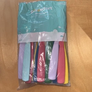Pillowfort Besteckset BPA frei 18 Teile Set 6 Gabeln 6 Löffel 6 Messer Neu - Bild 1 von 4