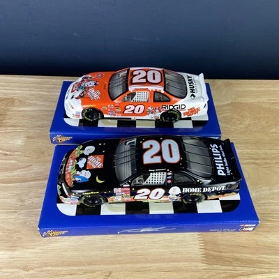 Winner's Circle 1:24 Tony Stewart #20 Coca Cola & Home Depot Snoopy Lot Of 2 - Image 1 of 4