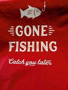 Gone Fishing Fun T-Shirt bis 5XL UK VERKÄUFER - Bild 1 von 17