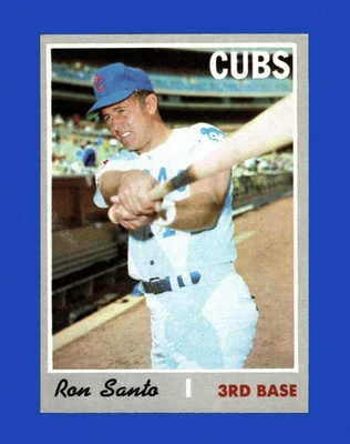 1970 Topps Set-Break #670 Ron Santo EX-EXMINT *GMCARDS* - Image 1 of 2
