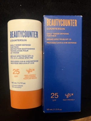 *Beautycounter* Countersun Sheer Defense Facial Sunscreen - (Exp: 2/2026) - NEW! - Image 1 of 3